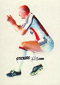 Sticker Carsten Jancker  (Ausstanzbild) - Bayern München 2000-2001 n. 91 - Panini