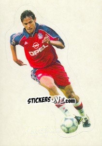 Sticker Roque Santa Cruz  (Ausstanzbild) - Bayern München 2000-2001 n. 97 - Panini