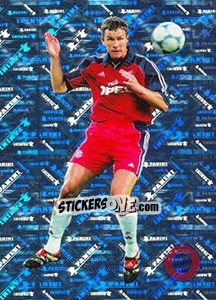 Sticker Patrik Andersson  (Glitzerbild) - Bayern München 2000-2001 - Panini