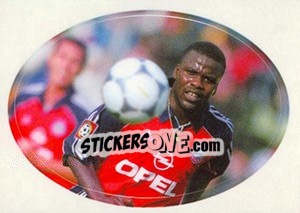 Cromo Samuel Osei Kuffour  (Ausstanzbild) - Bayern München 2000-2001 n. 105 - Panini