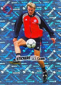 Sticker Alexander Zickler  (Glitzerbild) - Bayern München 2000-2001 - Panini