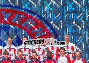 Sticker Mannschaft (Glitzer) - Bayern München 2000-2001 n. 117 - Panini