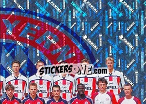 Cromo Mannschaft (Glitzer) - Bayern München 2000-2001 - Panini