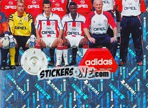 Sticker Mannschaft (Glitzer) - Bayern München 2000-2001 - Panini