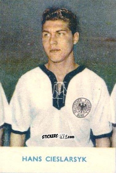 Cromo Hans Cieslarczyk - VM spelare 1958
 n. 644 - Alifabolaget
