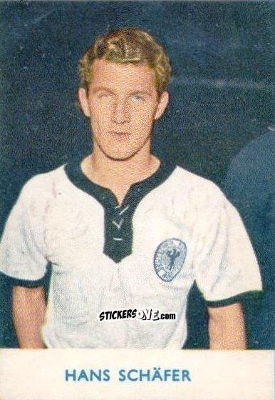 Cromo Hans Schäfer - VM spelare 1958
 n. 645 - Alifabolaget

