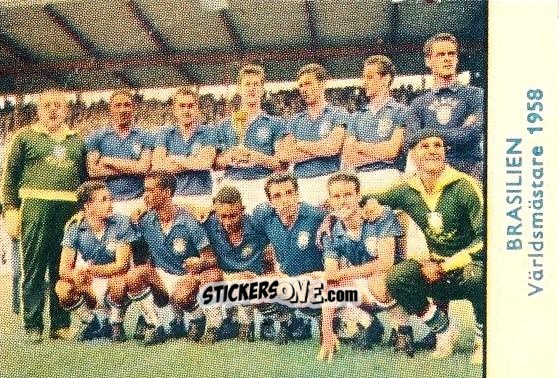 Sticker BRAZIL - World Champions 1958 TC