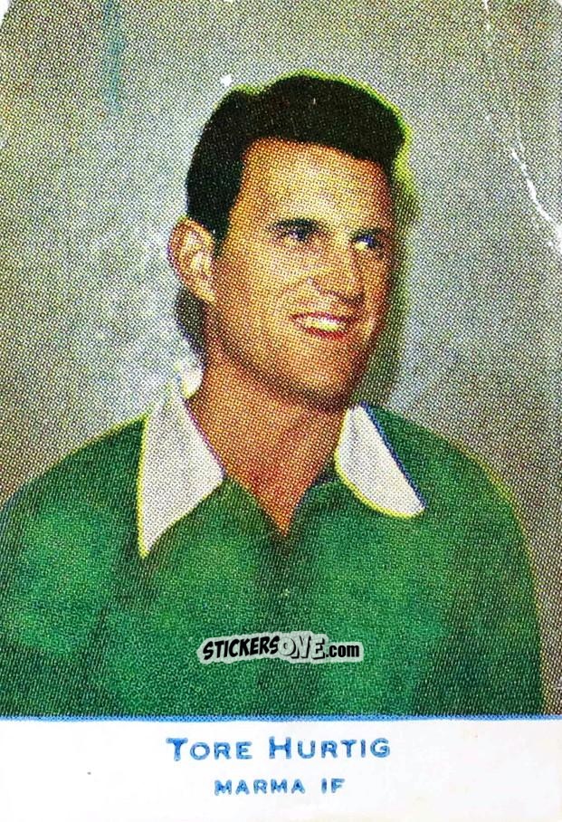 Cromo Tore Hurtig - Fotboll 1958
 n. 582 - Alifabolaget
