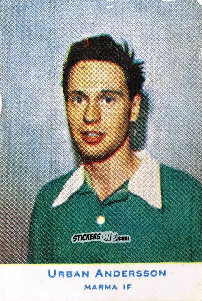 Cromo Urban Andersson - Fotboll 1958
 n. 586 - Alifabolaget
