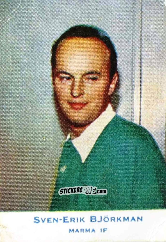 Cromo Sven-Erik Björkman - Fotboll 1958
 n. 587 - Alifabolaget
