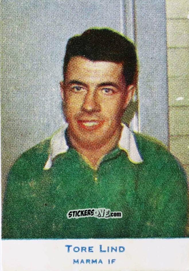 Cromo Tore Lind - Fotboll 1958
 n. 588 - Alifabolaget
