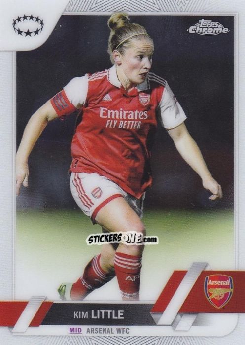 Cromo Kim Little - UEFA Women’s Champions League Chrome 2022-2023
 n. 10 - Topps