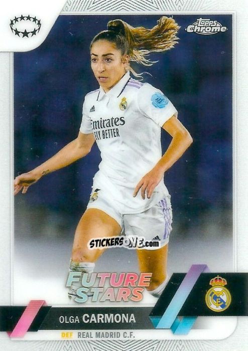 Cromo Olga Carmona - UEFA Women’s Champions League Chrome 2022-2023
 n. 18 - Topps