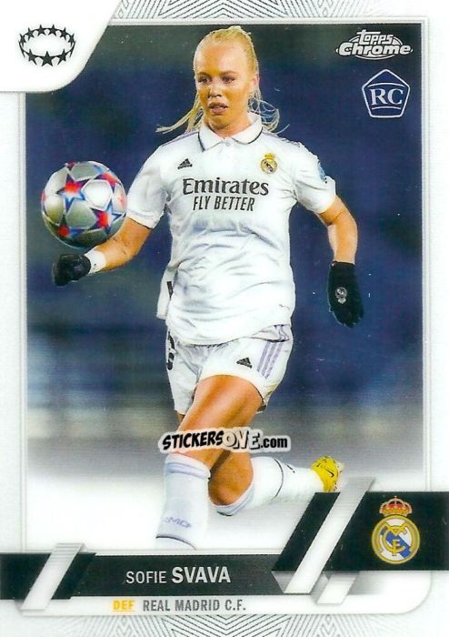 Cromo Sofie Svava - UEFA Women’s Champions League Chrome 2022-2023
 n. 19 - Topps