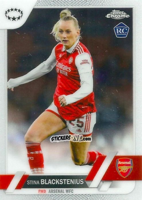 Cromo Stina Blackstenius - UEFA Women’s Champions League Chrome 2022-2023
 n. 25 - Topps