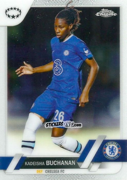 Sticker Kadeisha Buchanan - UEFA Women’s Champions League Chrome 2022-2023
 n. 49 - Topps