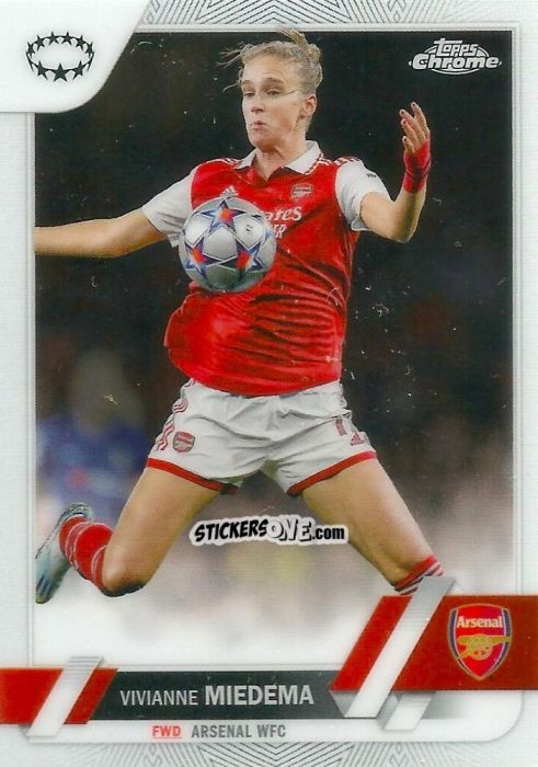 Cromo Vivianne Miedema - UEFA Women’s Champions League Chrome 2022-2023
 n. 66 - Topps