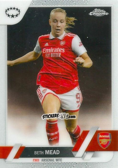Cromo Beth Mead - UEFA Women’s Champions League Chrome 2022-2023
 n. 81 - Topps