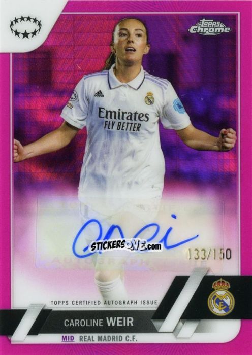 Cromo Caroline Weir - UEFA Women’s Champions League Chrome 2022-2023
 n. A-CW - Topps