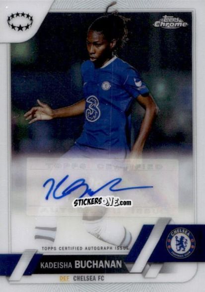 Sticker Kadeisha Buchanan - UEFA Women’s Champions League Chrome 2022-2023
 n. A-KB - Topps