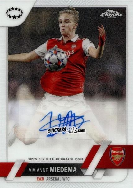 Cromo Vivianne Miedema - UEFA Women’s Champions League Chrome 2022-2023
 n. A-VM - Topps
