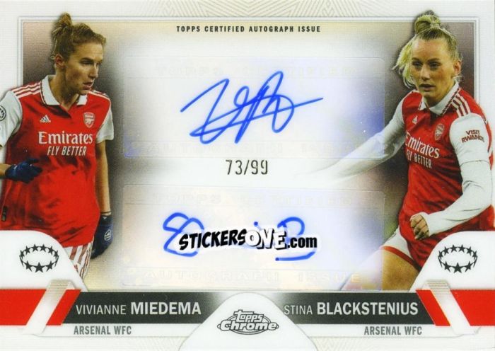 Sticker Stina Blackstenius / Vivianne Miedema
