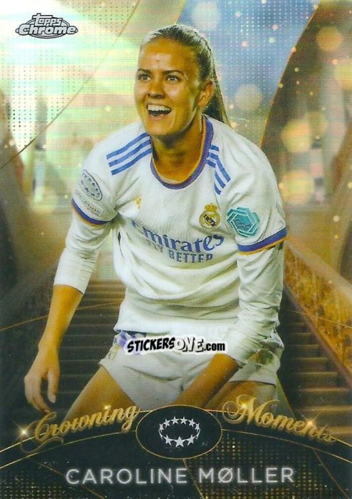 Cromo Caroline Møller - UEFA Women’s Champions League Chrome 2022-2023
 n. CM-6 - Topps