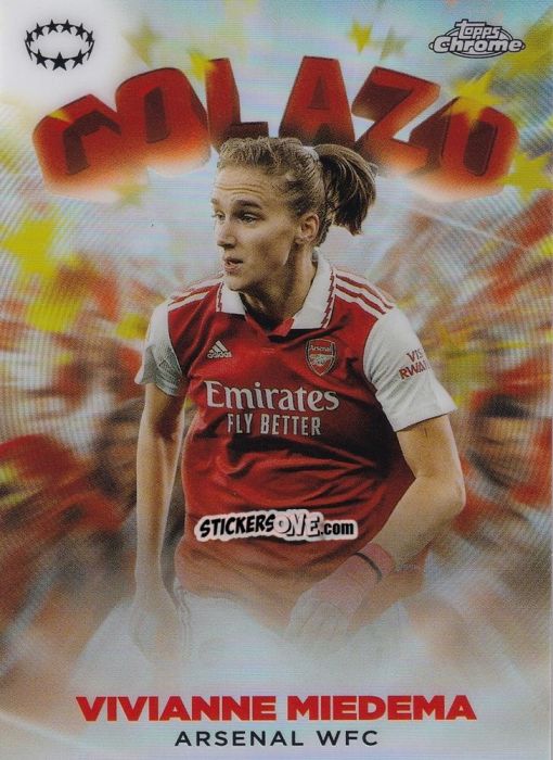 Cromo Vivianne Miedema - UEFA Women’s Champions League Chrome 2022-2023
 n. G-6 - Topps