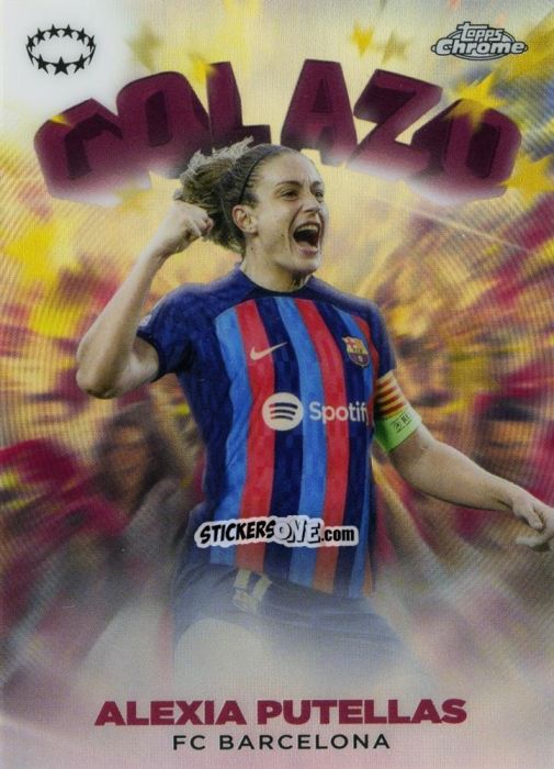 Sticker Alexia Putellas - UEFA Women’s Champions League Chrome 2022-2023
 n. G-10 - Topps