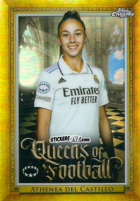 Cromo Athenea del Castillo - UEFA Women’s Champions League Chrome 2022-2023
 n. Q-12 - Topps