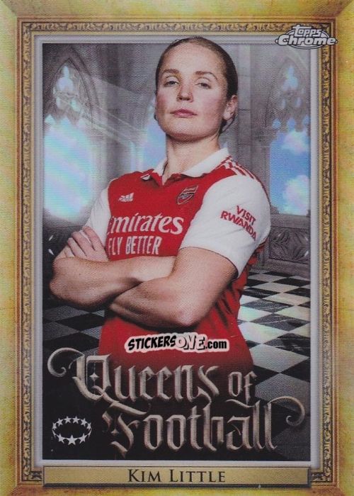 Sticker Kim Little - UEFA Women’s Champions League Chrome 2022-2023
 n. Q-19 - Topps