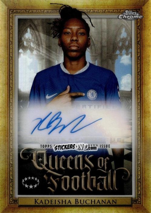 Sticker Kadeisha Buchanan - UEFA Women’s Champions League Chrome 2022-2023
 n. QA-2 - Topps