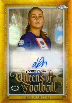 Sticker Lieke Martens - UEFA Women’s Champions League Chrome 2022-2023
 n. QA-10 - Topps