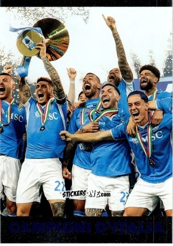 Figurina Scudetto (Napoli)  2/3