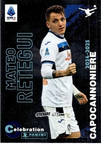 Figurina Mateo Retegui (Atalanta) - Calciatori 2024-2025 Celebration
 n. C4 - Panini