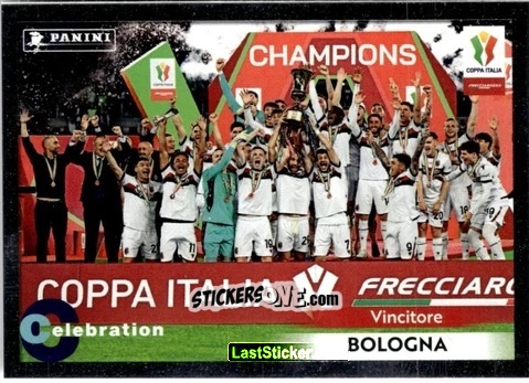 Figurina Coppa Italia (Bologna)