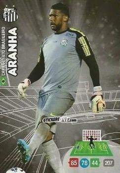 Sticker Aranha - Campeonato Brasileiro 2014. Adrenalyn XL
 n. 32 - Panini