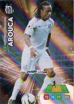 Sticker Arouca  - Campeonato Brasileiro 2014. Adrenalyn XL
 n. 38 - Panini
