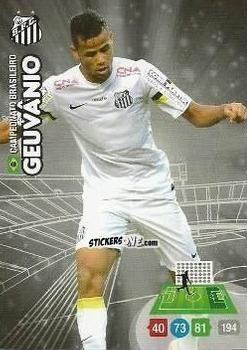 Sticker Geuvânio - Campeonato Brasileiro 2014. Adrenalyn XL
 n. 42 - Panini
