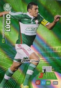 Sticker Lucio  - Campeonato Brasileiro 2014. Adrenalyn XL
 n. 49 - Panini
