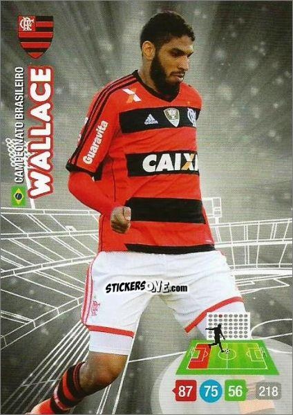Sticker Wallace - Campeonato Brasileiro 2014. Adrenalyn XL
 n. 110 - Panini