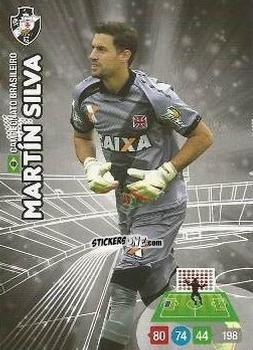 Sticker Martin Silva  - Campeonato Brasileiro 2014. Adrenalyn XL
 n. 119 - Panini