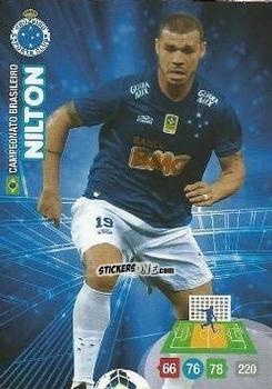 Sticker Nilton - Campeonato Brasileiro 2014. Adrenalyn XL
 n. 144 - Panini