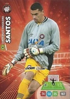 Sticker Santos - Campeonato Brasileiro 2014. Adrenalyn XL
 n. 170 - Panini