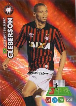 Sticker Cleberson - Campeonato Brasileiro 2014. Adrenalyn XL
 n. 172 - Panini