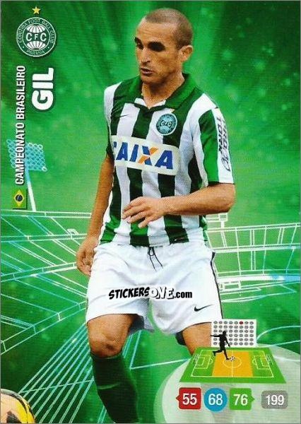 Sticker Gil - Campeonato Brasileiro 2014. Adrenalyn XL
 n. 195 - Panini