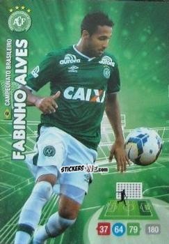 Sticker Fabinho Alves - Campeonato Brasileiro 2014. Adrenalyn XL
 n. 260 - Panini