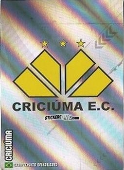 Sticker Criciuma Ec - Campeonato Brasileiro 2014. Adrenalyn XL
 n. 262 - Panini