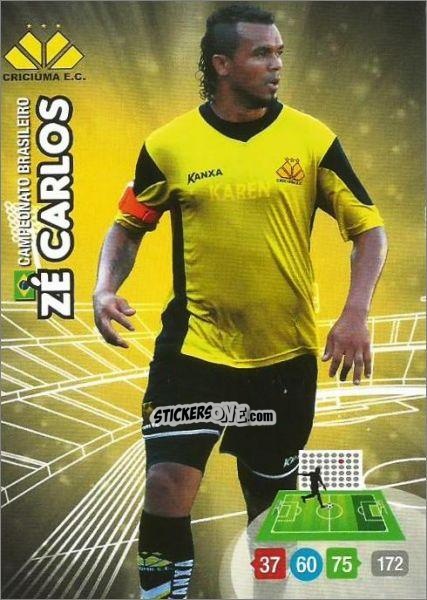 Sticker Ze Carlos - Campeonato Brasileiro 2014. Adrenalyn XL
 n. 276 - Panini