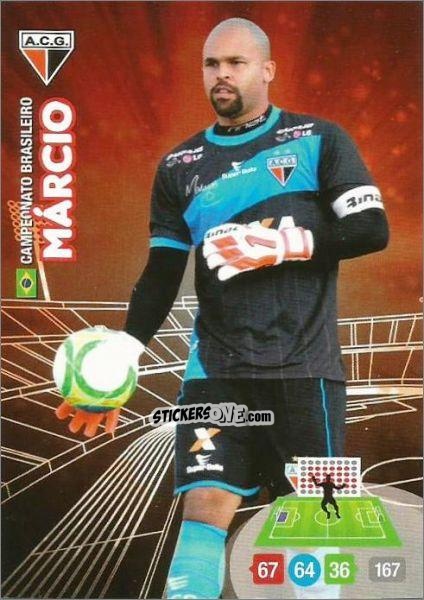 Sticker Marcio - Campeonato Brasileiro 2014. Adrenalyn XL
 n. 299 - Panini